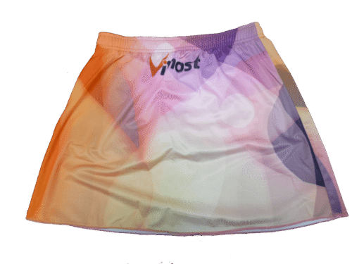 Silver and Slate lacrosse shorts with contrast panel styling