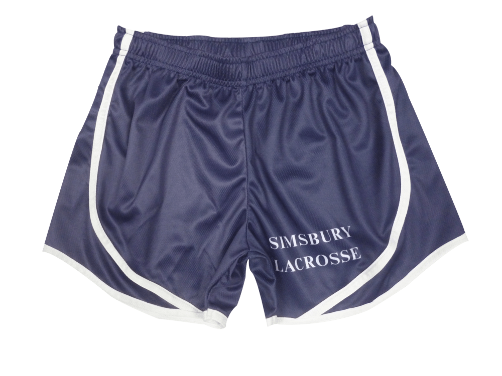 Charcoal and Teal Lacrosse Shorts with Abstract Graphic and Heritage Styling 6 Custom Panel Lacrosse Shorts product view