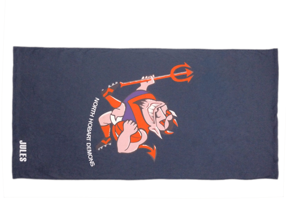 Charcoal and Silver Team Towel with Clean Panel and Gradient Styling 17 Charcoal and Silver team towel with clean panel styling