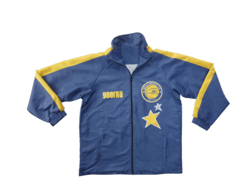 Slate and Navy Team Tracksuit with Clean Panel and Stripe Styling 10 Slate and Navy team tracksuit with clean panel styling
