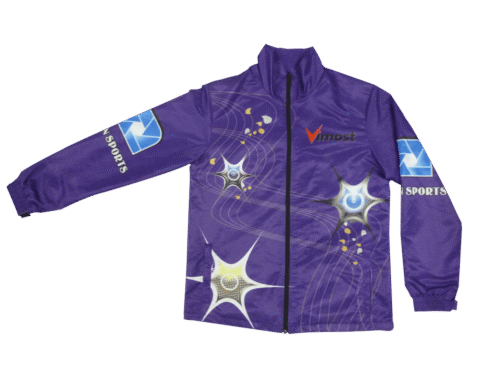 Purple and Navy Team Tracksuit with Clean Panel and Contrast Styling 8 Purple and Navy team tracksuit with clean panel styling