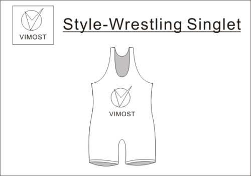 Silver and Charcoal Wrestling Singlet with Clean Panel and Contrast Styling 9 Silver and Charcoal wrestling singlet with clean panel styling